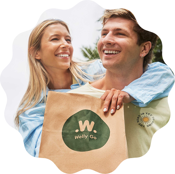 Couple enjoying Welly